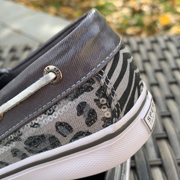 SPERRY TOP-SIDER Bahama Boat Shoe - Grey Multi Animal - Picture 13 of 15
